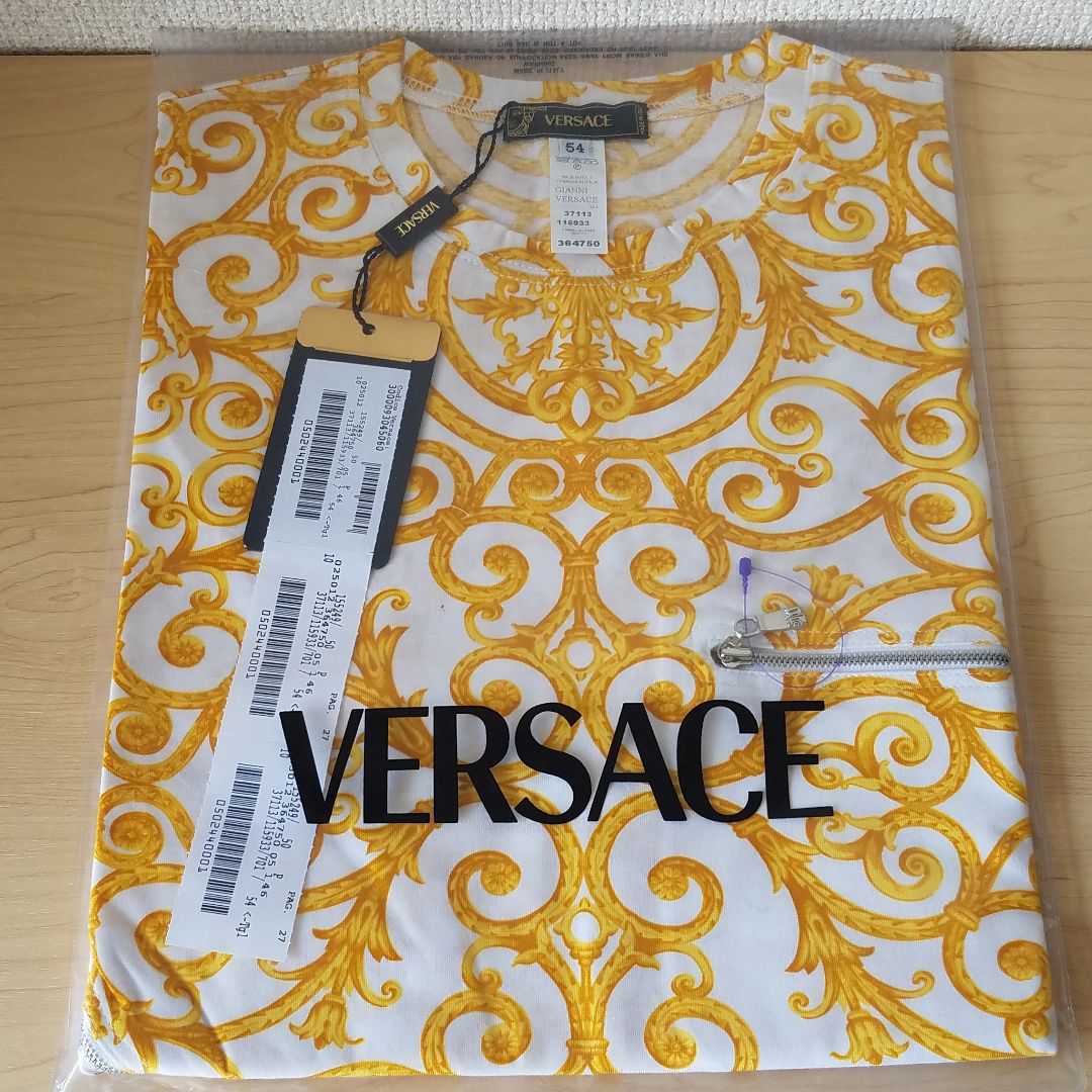 ヴァルサーチ VERSACE 新品未使用 バロック 総柄 Tシャツ