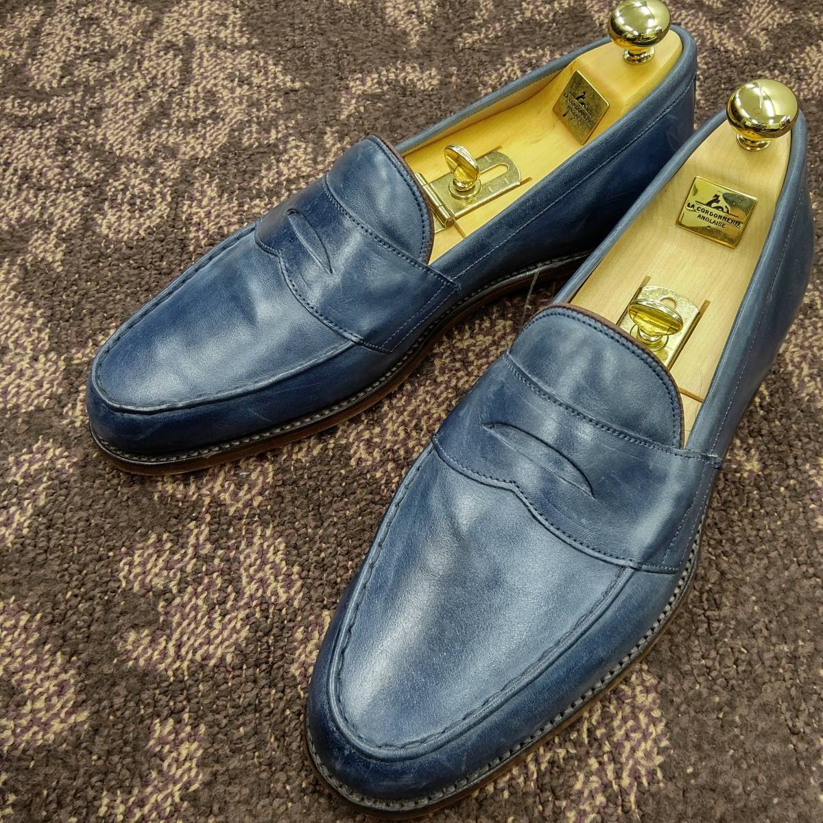 未使用 ポールスミス別注チーニー ローファー uk8 PaulSmith CHEANEY