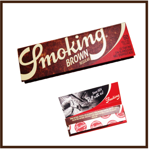 Smoking BROWN(60枚入） スモーキング ブラウンペーパー20冊 手巻き タバコの画像3