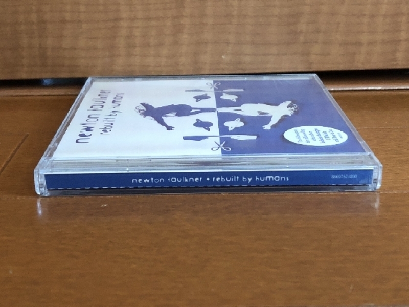 美盤 ニュートン・フォークナー Newton Faulkner 2009年 CD リビルト・バイ・ニューマンズ Rebuilt By Humans 英国盤_画像3