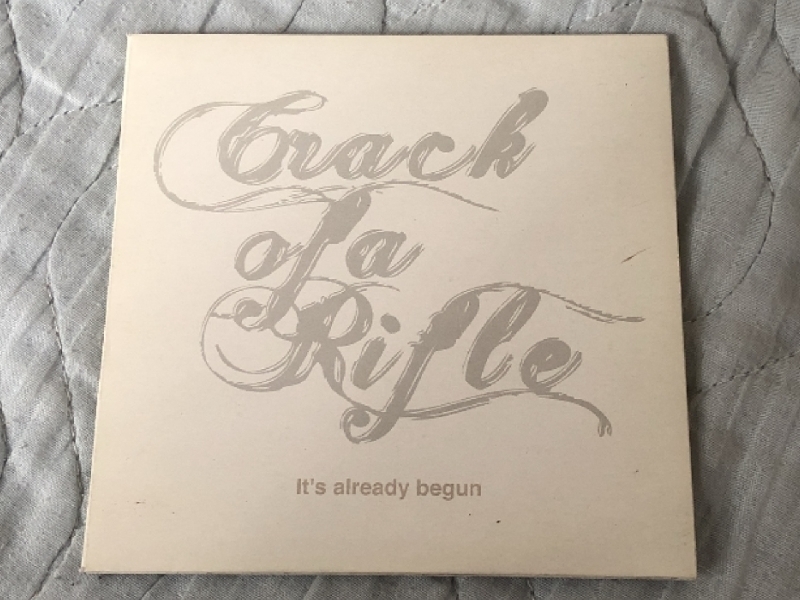  beautiful record ultra rare thing crack *ob*a* life ruCrack of a Rifle CD Mini album It\'s Already Begun name record domestic record indies 