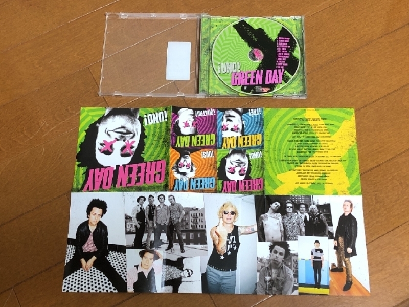 美盤 グリーン・デイ Green Day 2012年 CD ウノ！ UNO! 国内盤 Punk / New wave_画像5