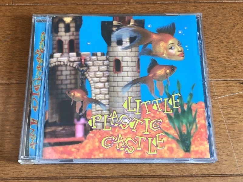 美盤 Ani DiFranco アーニー・ディフランコ 1997年 CD リトル・プラスティック・キャッスル Little Plastic Castle 欧州盤_画像1