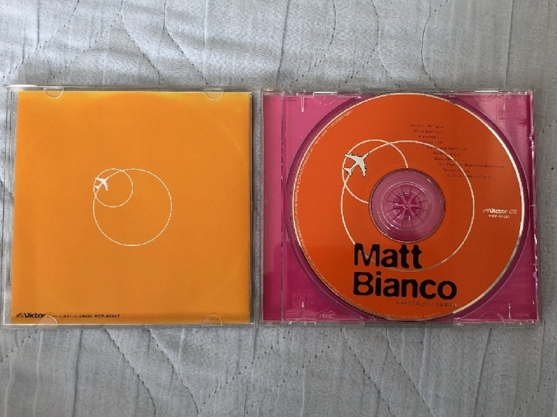  прекрасный запись коврик * Bianco Matt Bianco 1997 год CD world *go-* раунд World Go Round записано в Японии 