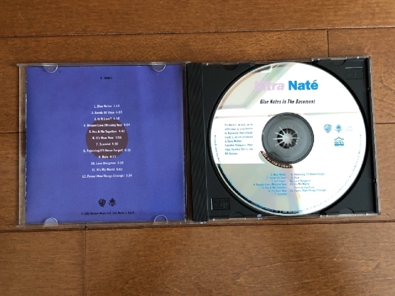 美盤 ウルトラ・ナテ Ultra Nate 1991年 CD ブルー・ノーツ・イン・ザ・ベースメント Blue Notes In The Basement 米国盤_画像4
