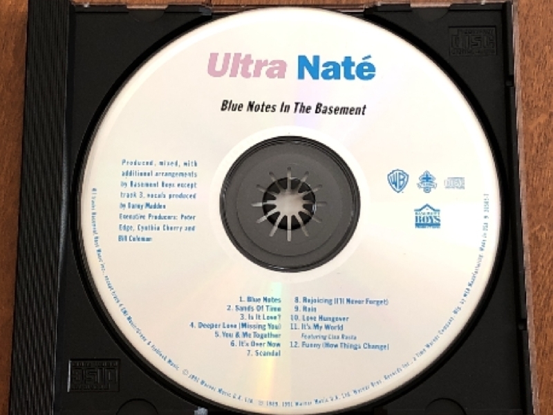 美盤 ウルトラ・ナテ Ultra Nate 1991年 CD ブルー・ノーツ・イン・ザ・ベースメント Blue Notes In The Basement 米国盤_画像7