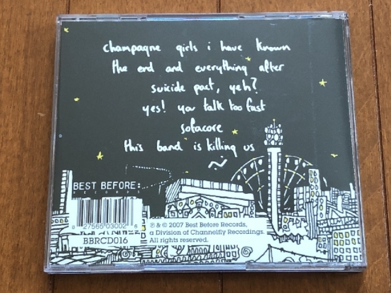 美盤 ジョニー・フォーリナー Johnny Foreigner 2007年 CD アクロス・ザ・シティ Arcs Across The City 英国盤_画像6