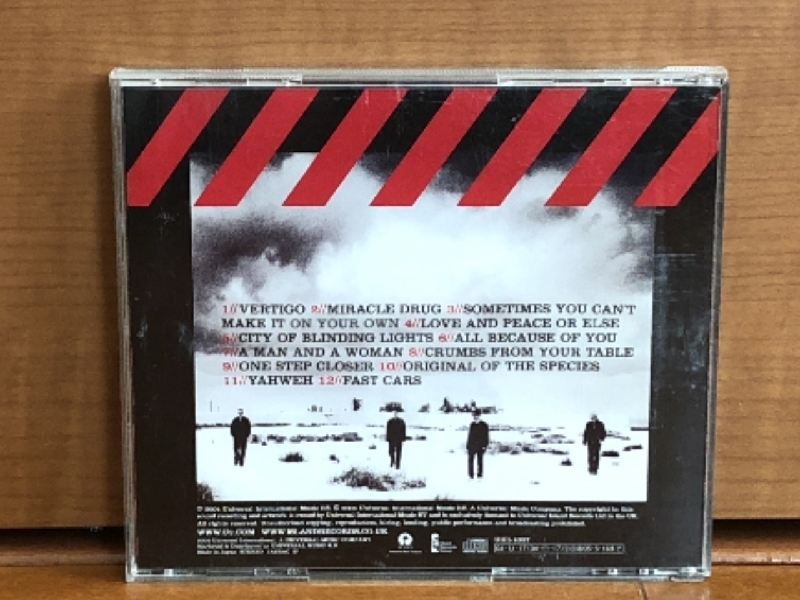 良盤 U2 2004年 CD ハウ・トゥ・ディスマントル・アン・アトミック・ボム How To Dismantle An Atomic Bomb 良盤 国内盤 Rock_画像2
