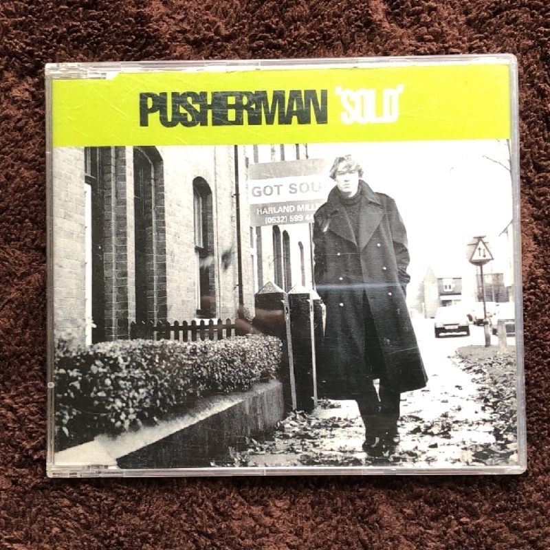 美盤 レア物 プッシャーマン Pusherman 1997年 CD EP ソールド SOLD 英国盤 Alternative rock グランジ_画像1
