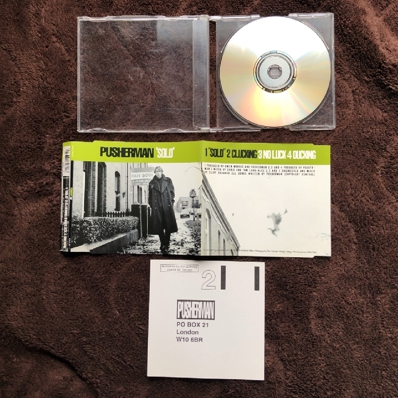 美盤 レア物 プッシャーマン Pusherman 1997年 CD EP ソールド SOLD 英国盤 Alternative rock グランジ_画像5