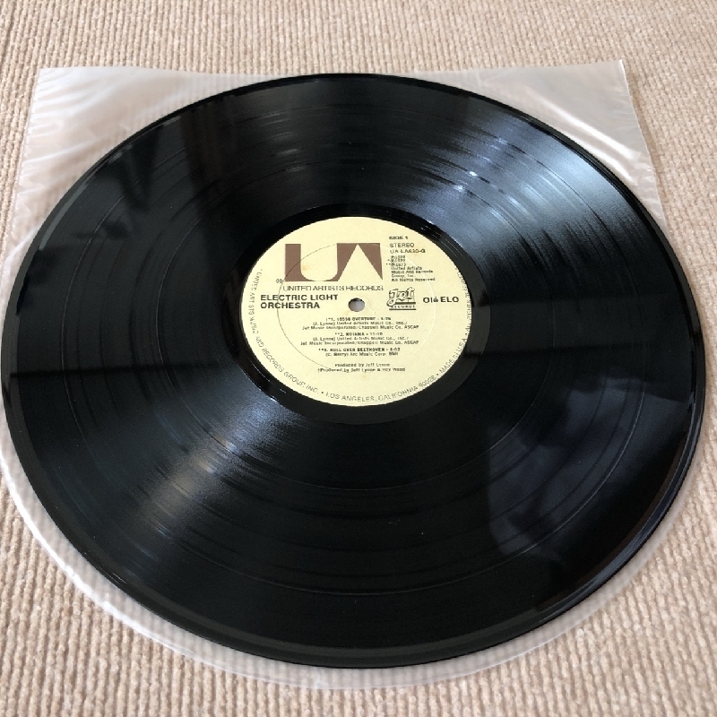 美盤 エレクトリック・ライト・オーケストラ Electric Light Orchestra (ELO) 1976年 LPレコード Ole ELO 米国盤 Jeff Lynne_画像6