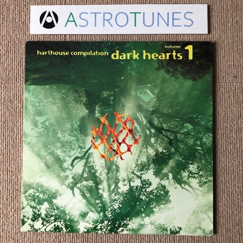 良盤 オムニバス V.A. 1995年 2枚組LPレコード Vol.1 Harthouse Compilation Dark Hearts - Volume 1 ドイツ盤 トランス_画像1
