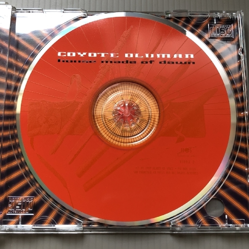  прекрасный запись редкий предмет койот * Old man Coyote Oldman 1999 год CD House Made Of Dawn американский запись New age исцеление 