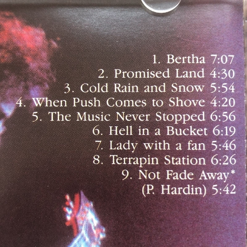 良盤 グレイトフル・デッド Grateful Dead 1991年 CD ニュー・イヤーズ・イヴ 1987-1988 New Years Eve 1987-1988 イタリア盤_画像7