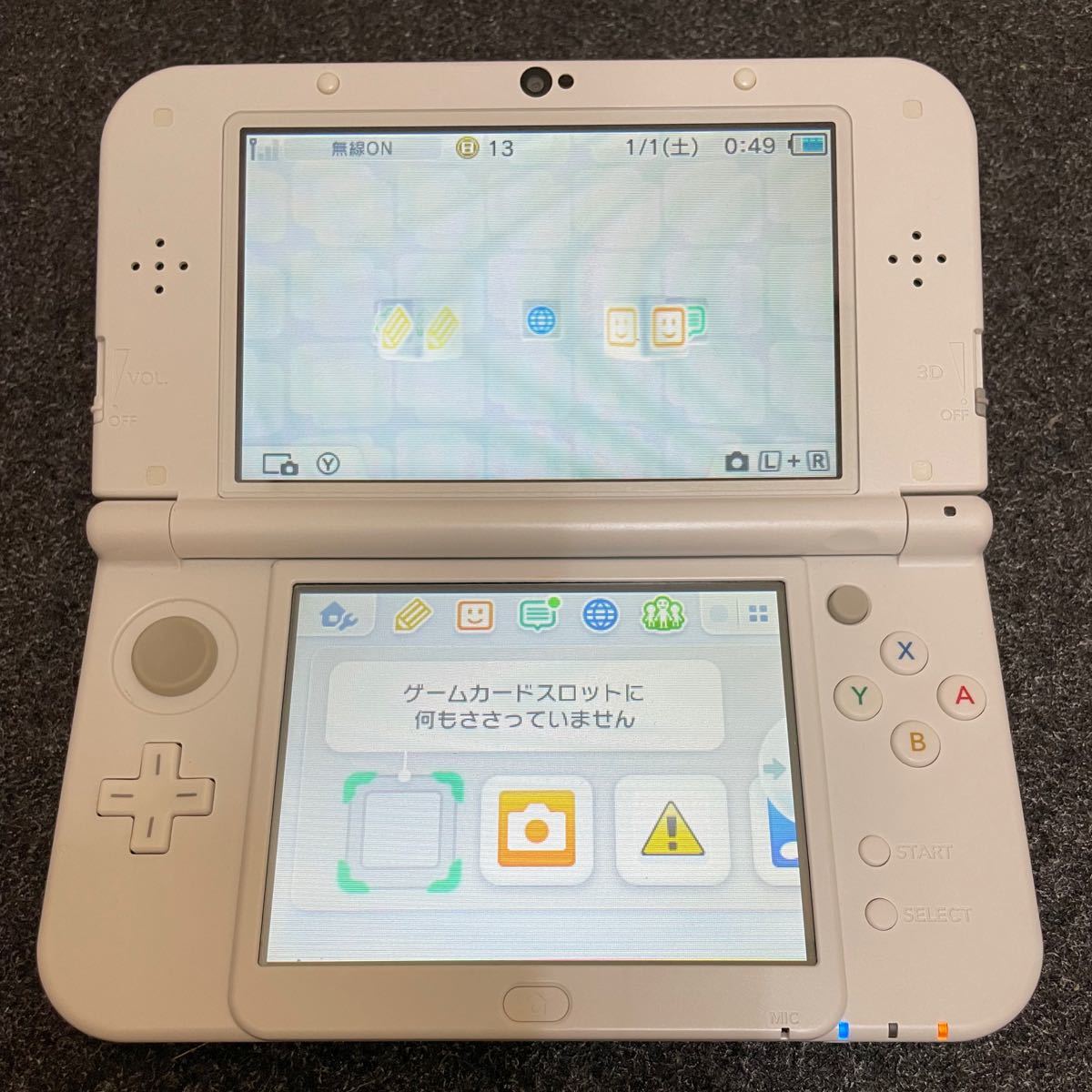 【極美品】new 3DSLL ホワイトゲーム