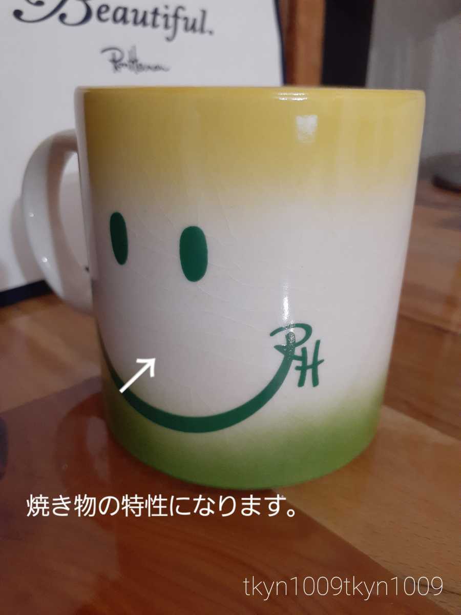 Ron Herman ロンハーマン smile スマイル にこちゃん RH マグカップ 3