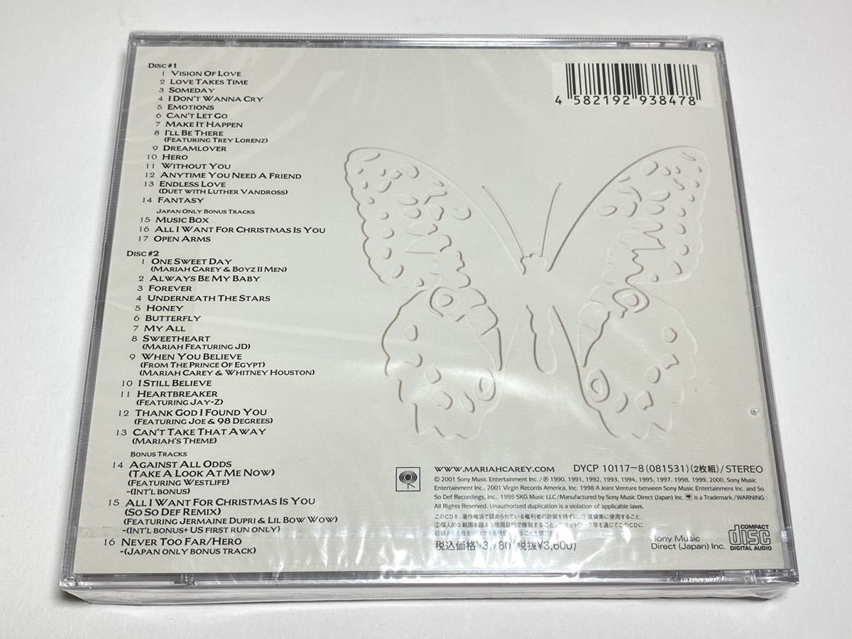 ★DYCP-10117～8 未開封CD Mariah Carey グレイテスト・ヒッツ 2CD