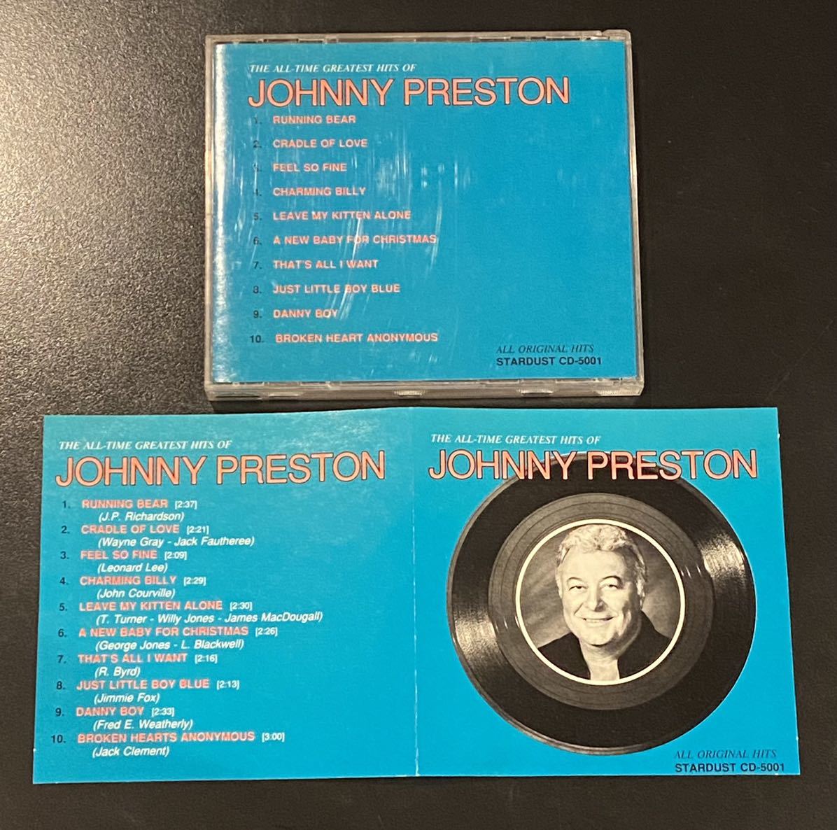 JOHNNY PRESTON CD THE ALL TIME GREATEST HITS OF ジョニープレストン_画像1