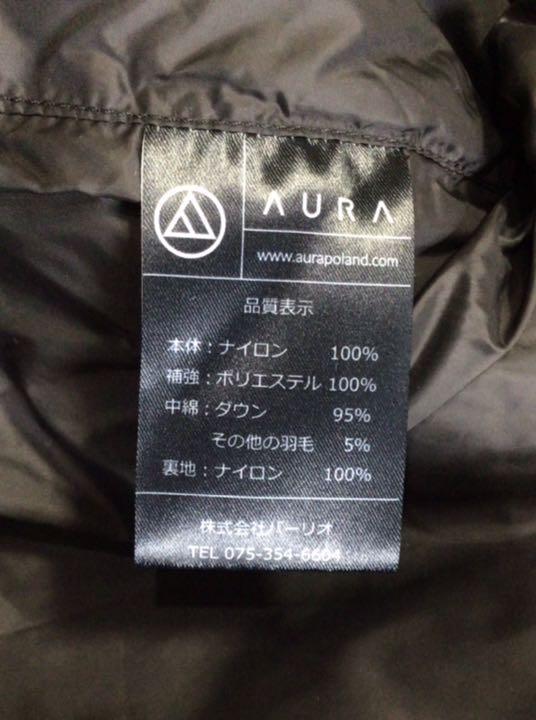 新品】AURAオーラ アタックジャケット(M)ダウンジャケット 聖林公司
