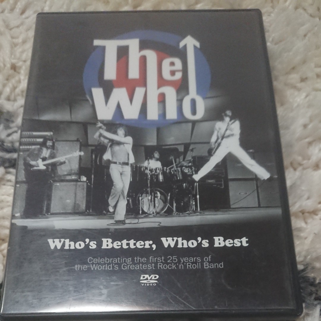 the who   DVD  フーズベター、フーズベスト／ザ フー  the who