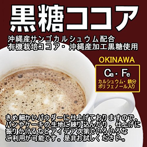 沖縄 海邦商事 黒糖ココア 180g×2袋お試しセット