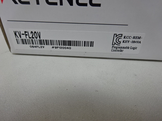 新品 未使用 KEYENCE/キーエンス PLC FL-net装置 KV-FL20V_画像3