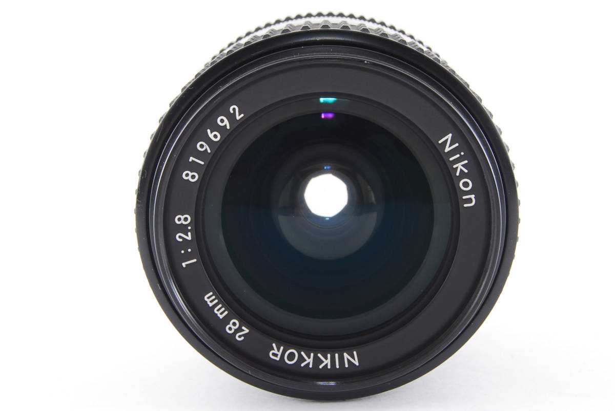 ☆極上美品☆ニコン NIKON Ai-S NIKKOR 28mm f2.8 ☆完動☆#10954
