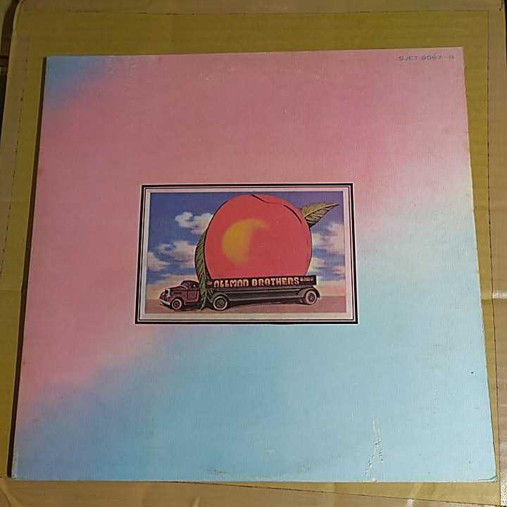 オールマン・ブラザーズ・バンド「Eat A Peach」邦二枚組LP 1975年　見本盤★★allman brothers band_画像1