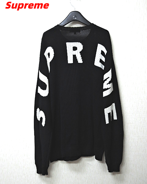 ヤフオク! - L【Supreme Back Logo Sweater B...