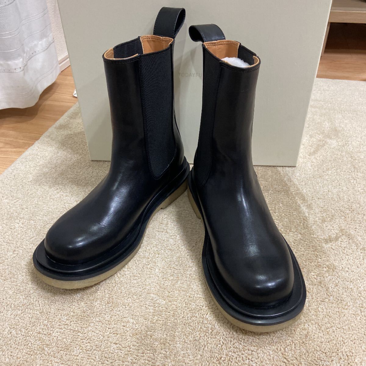 TODAYFUL(トゥデイフル) 'Leather Middle Boots'レザーミドルブーツ