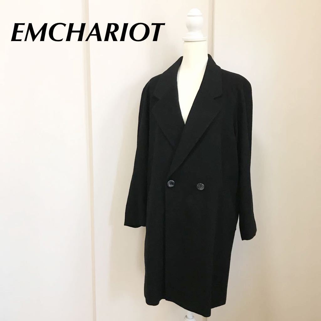 EMCHARIOT エンチャリオット チェスターコート カシミア100% サイズM