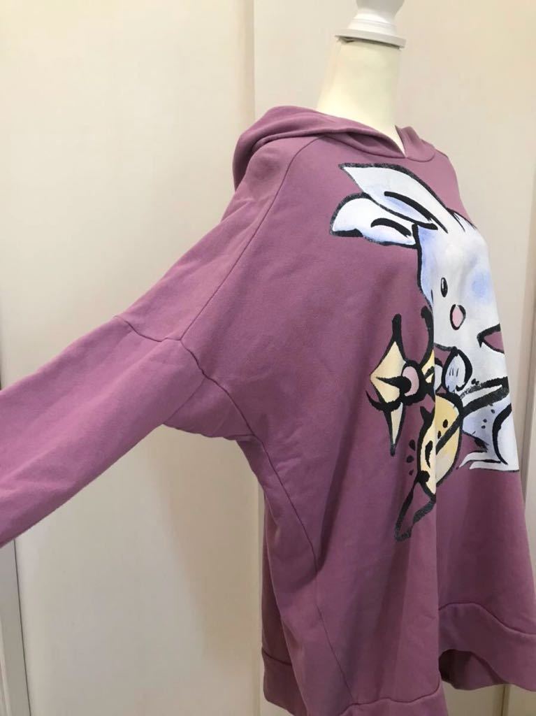 Vivienne Westwood RED LABEL ヴィヴィアンウエストウッド　うさぎ　オーブ　パーカー パープルサイズ2