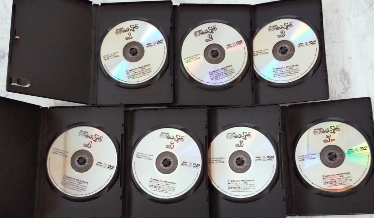 DVD  美少女戦士セーラームーンSuperS  全7巻