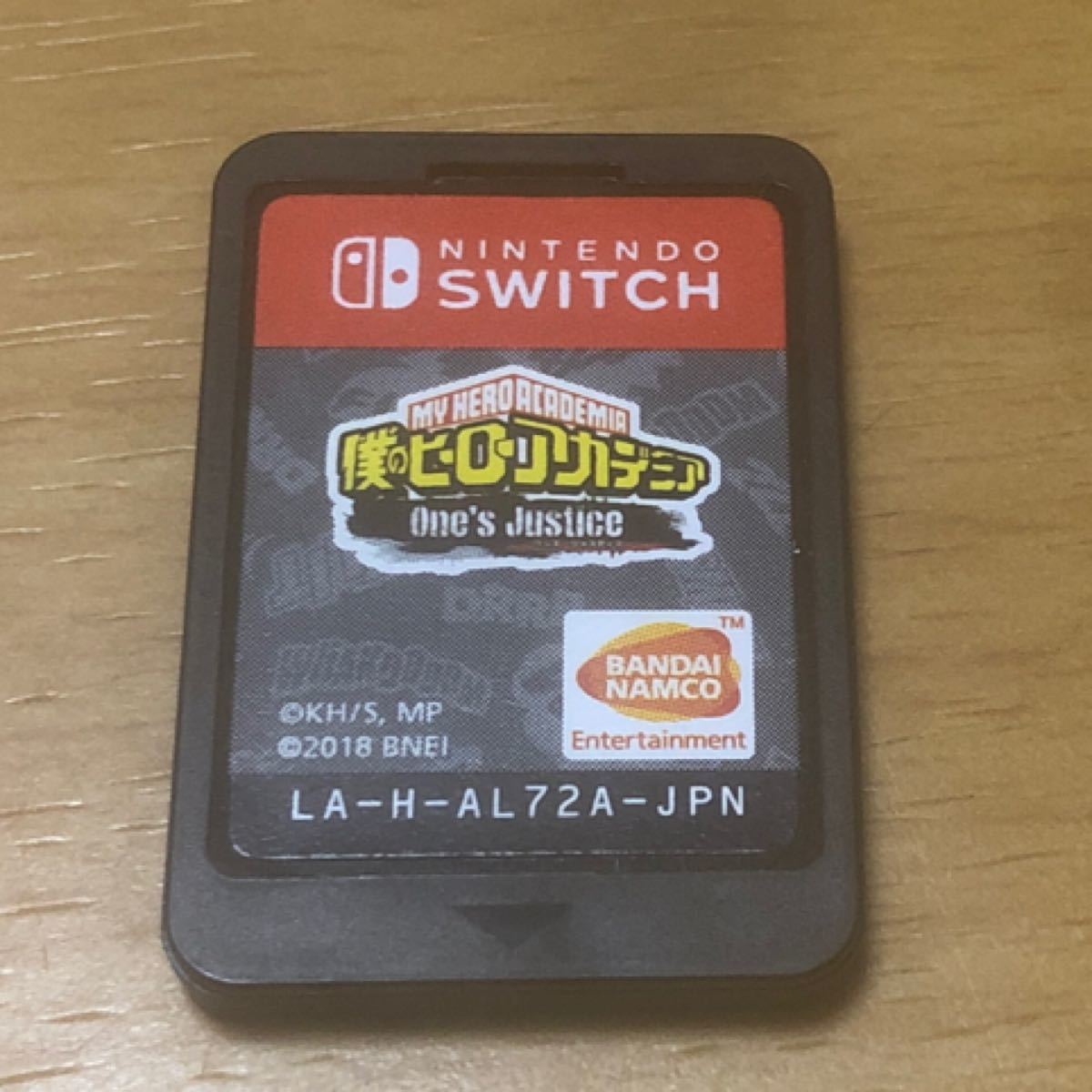 Nintendo Switch 僕のヒーローアカデミアワンズジャスティス　ソフトのみ