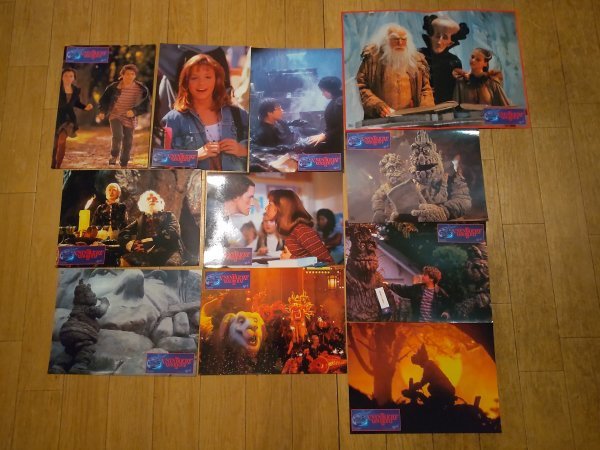 昭和レトロ★90年代★映画 宣伝プレス LOBBY CARD NEVER ENDING STORY Ⅲ ネバーエンディングストーリー3 ロビーカード 11枚セット 完全品