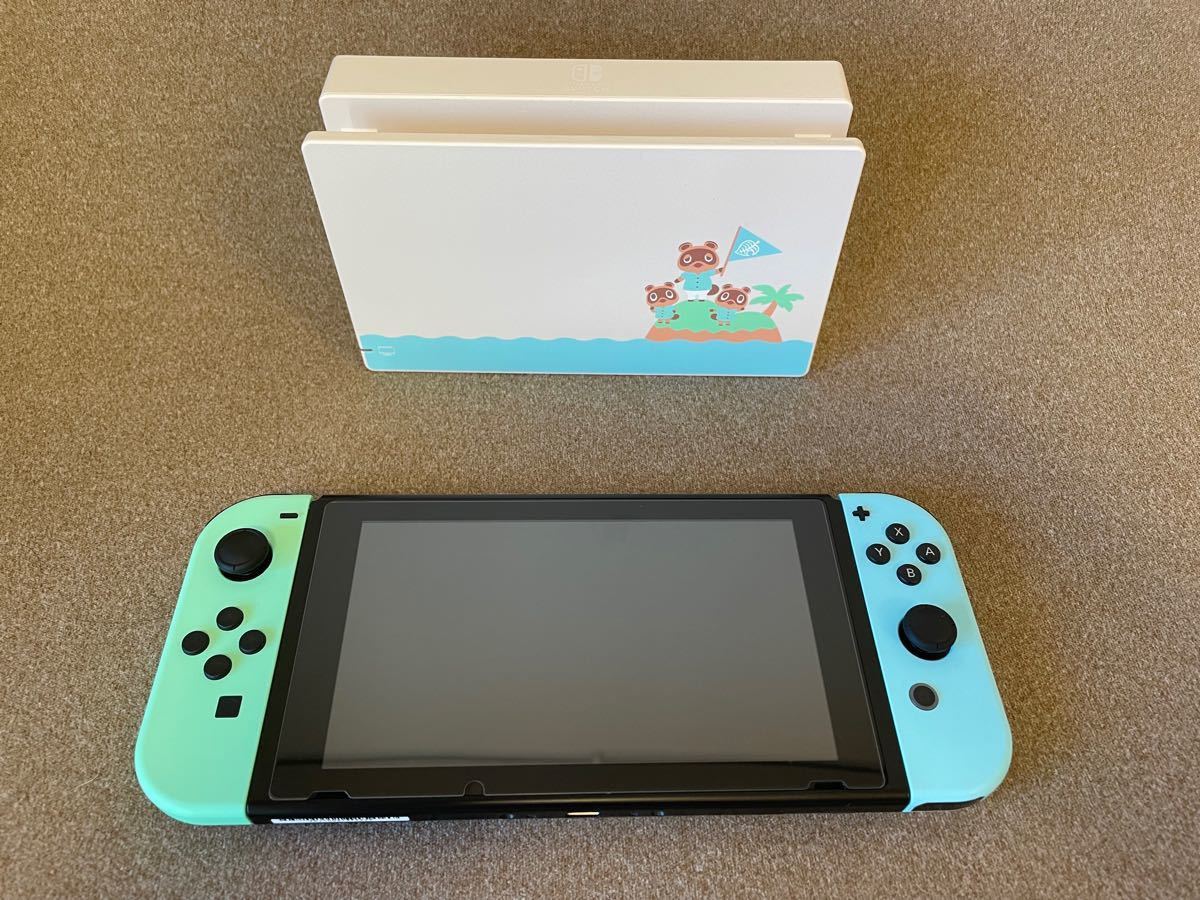 ニンテンドースイッチ本体　あつまれどうぶつの森セット & Joy-Con充電器　Nintendo Switch