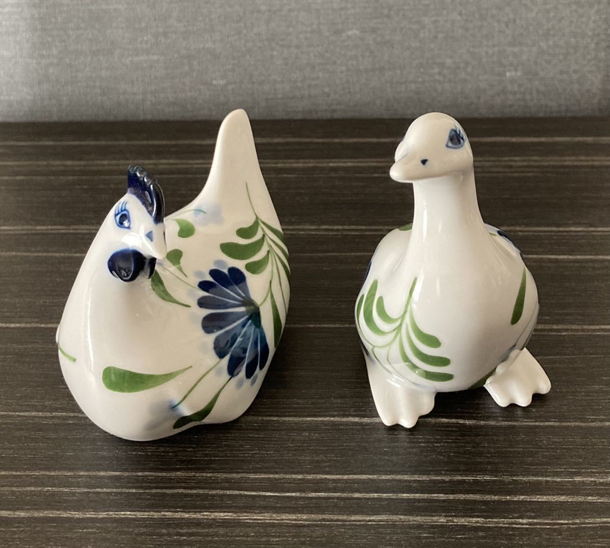 DANSK ダンスク セージソング ニワトリ アヒル 陶器 置物 鳥 DANSK ダンスク セージソング ニワトリ アヒル 陶器 置物 鳥