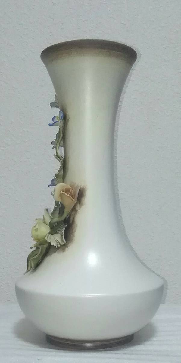 * ITARI( Italy ) made vase solid flower flower vase ornament objet d'art 