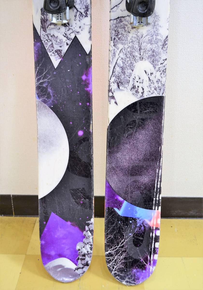 SALOMON ROCKER2 184cm 142-122-132 Z12 調整ビン付対応ソール長260
