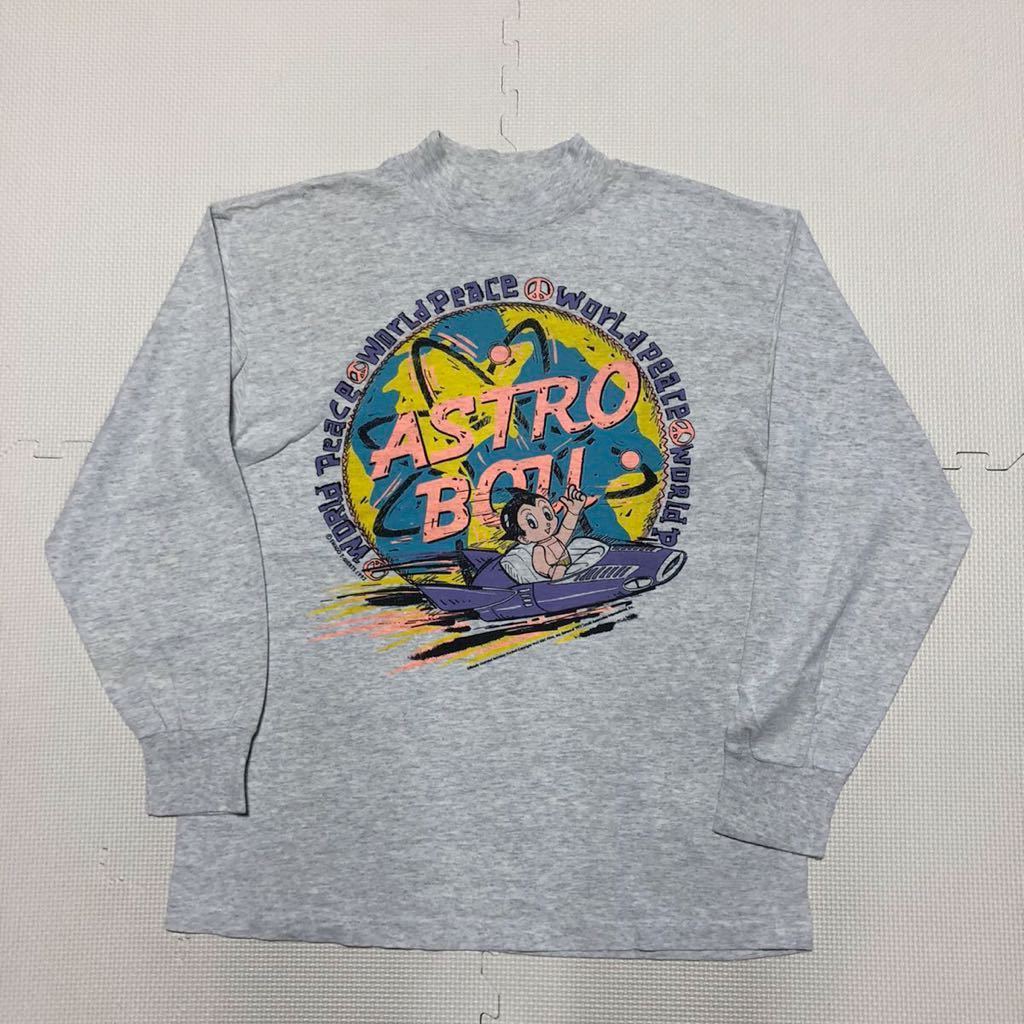 ★ 鉄腕アトム 手塚治虫 アストロボーイ 90's USA製 ロンT 長袖Tシャツ M 希少!! SIGNALボディ_画像1