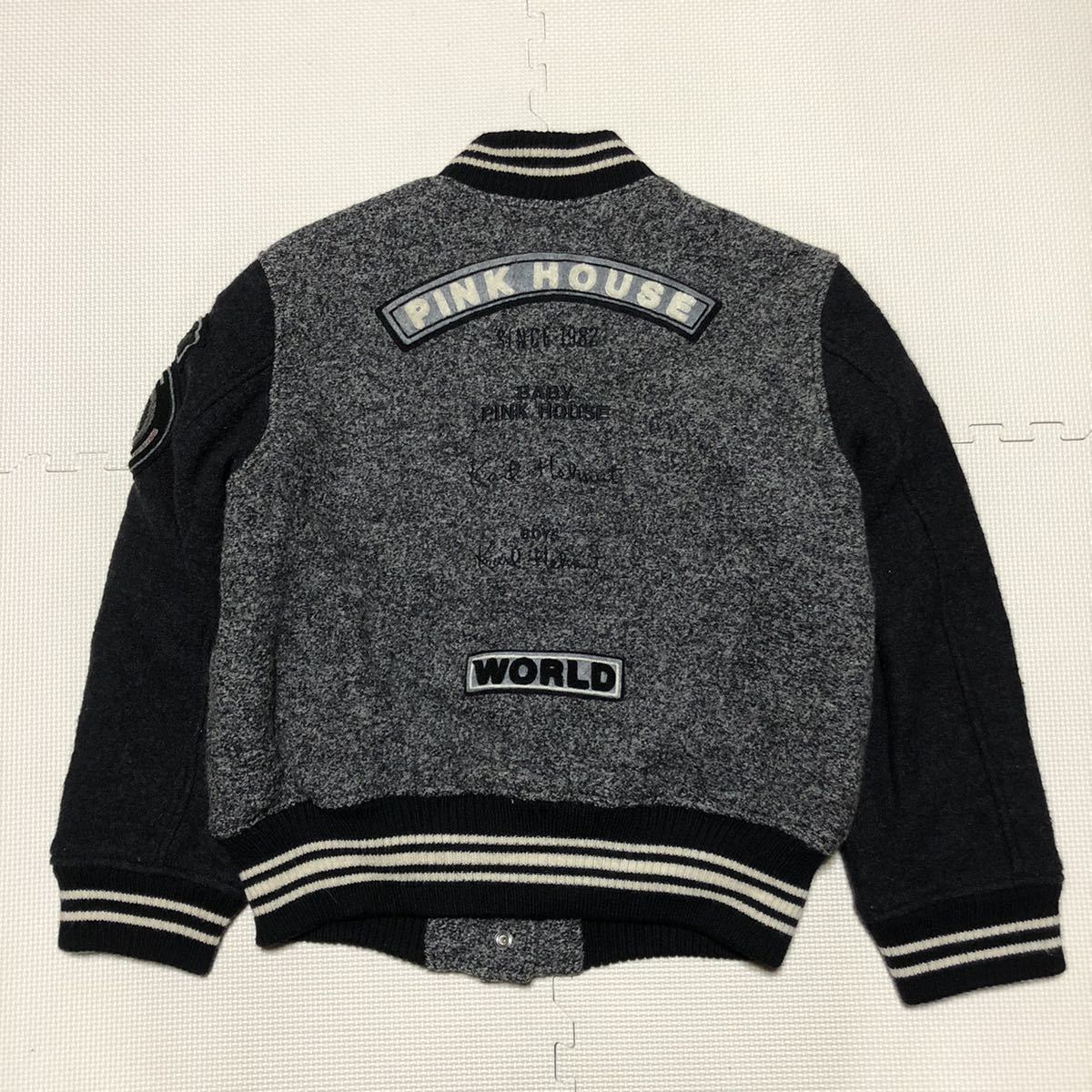 * PINK HOUSE Pink House stadium jumper jacket beautiful goods!!