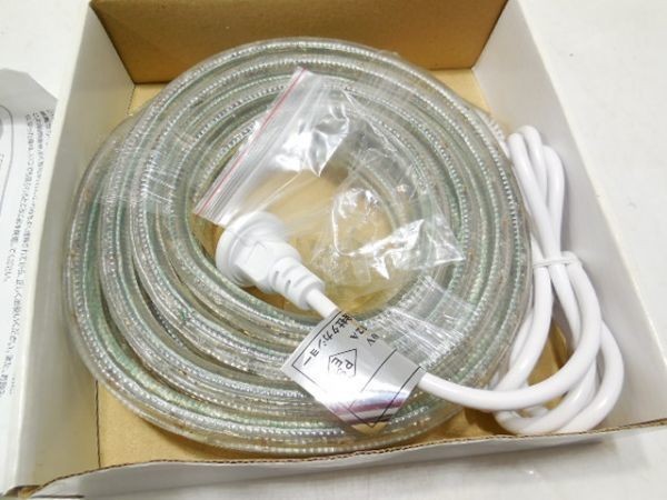 もらって嬉しい出産祝い LED　100V　LIP-R200　5.6ｍ　20個セット価格　ブルー　イルミネーション　タカショー　200　TAKASHO　　/201112 チューブライト（ロープライト）