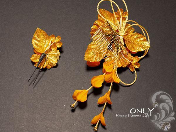 #ONLY#kami-03* new work arrival * long-sleeved kimono for hair ornament * ornamental hairpin new goods New Year coming-of-age ceremony graduation ceremony party 