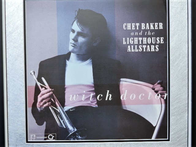  Chet * Baker / Jazz / труба / запись jacket постер сумма имеется /Chet Baker/Witch Doctor/Jazz Album Framed/ модный интерьер 