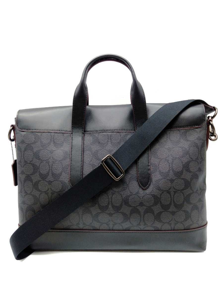 送料無料 新品未使用 COACH コーチ メンズ ブリーフケース ビジネス