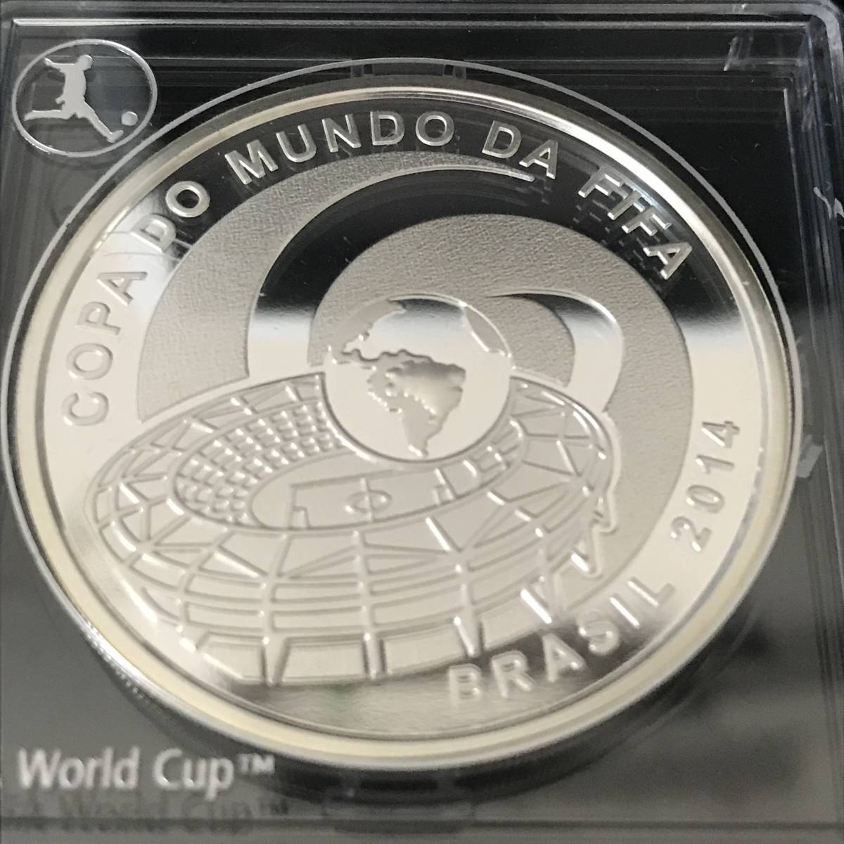 21K483 1 2014 FIFA ワールドカップ Brazil ブラジル 銀貨3種セット 