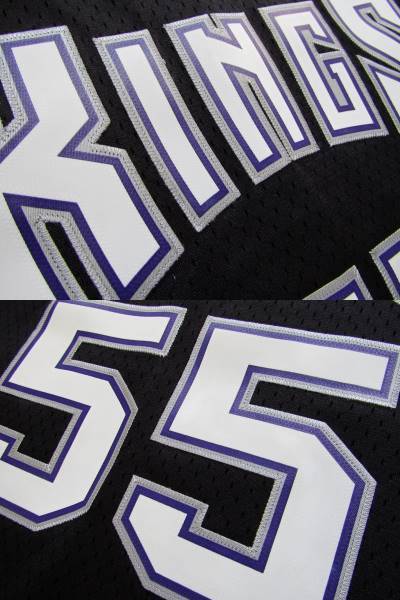 美品 NBA WILLIAMS #55 KINGS ジェイソン・ウィリアムス adidas製　サクラメント・キングス アディダス ユニフォーム ジャージ シャツ 刺繍