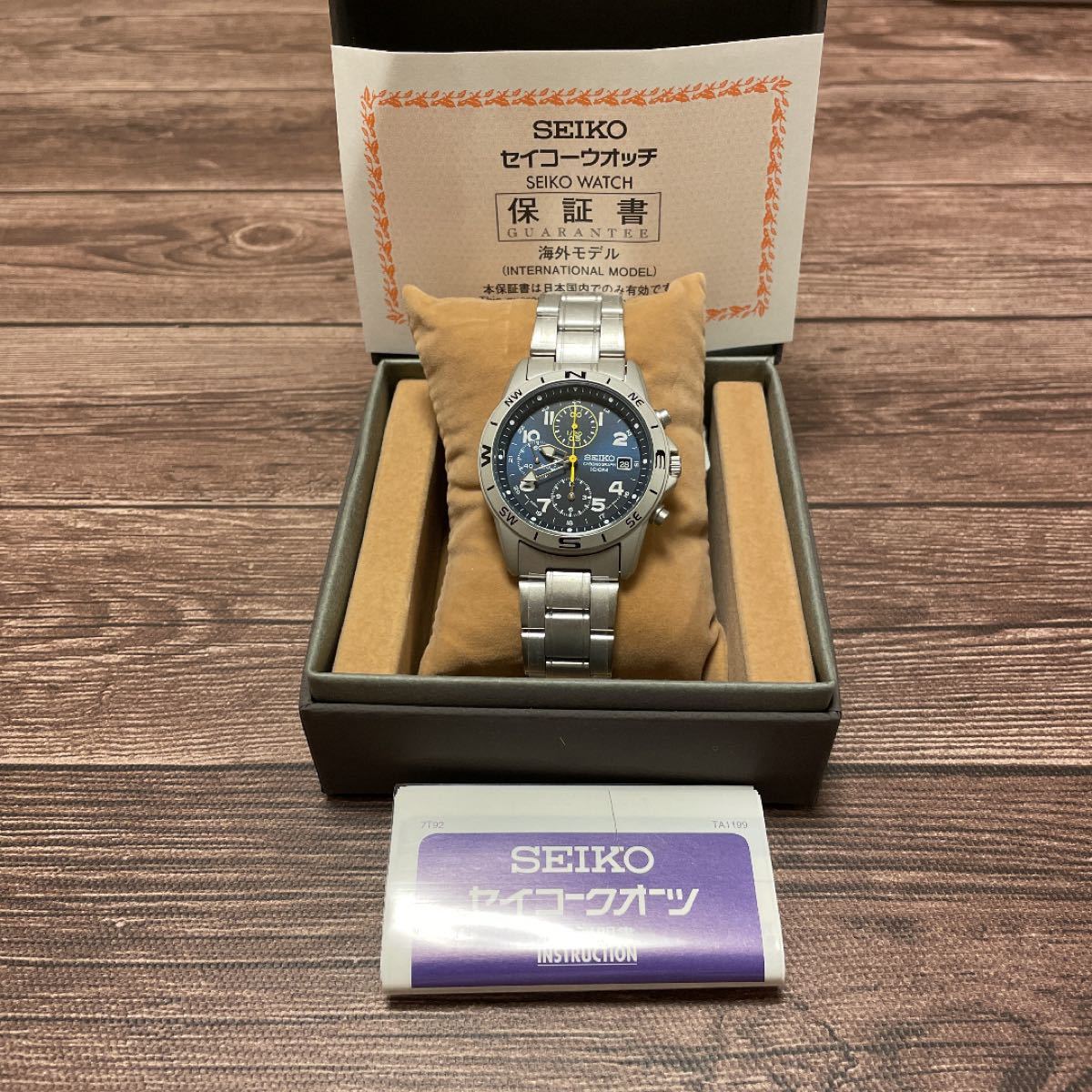 最終価格 SEIKO セイコー クロノグラフ 腕時計 SND379P|Yahoo 最終価格 SEIKO セイコー クロノグラフ 腕時計 SND379P|Yahoo