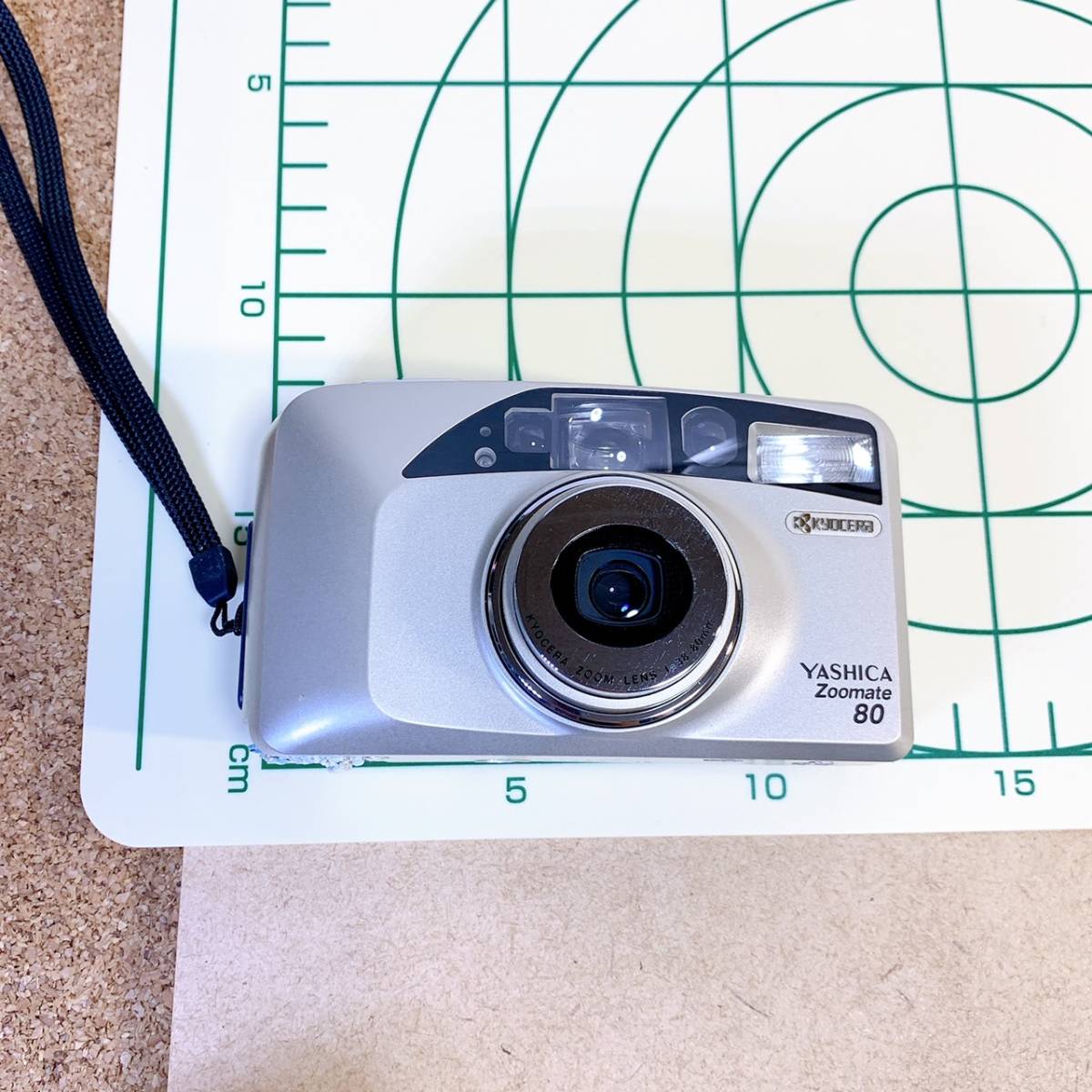 貴重　KYOCERA　YASHICA　ヤシカ　Zoomate80　f=38-80mm　コンパクトフィルムカメラ　フィルムカメラ　カメラ　箱あり　現状品_画像2