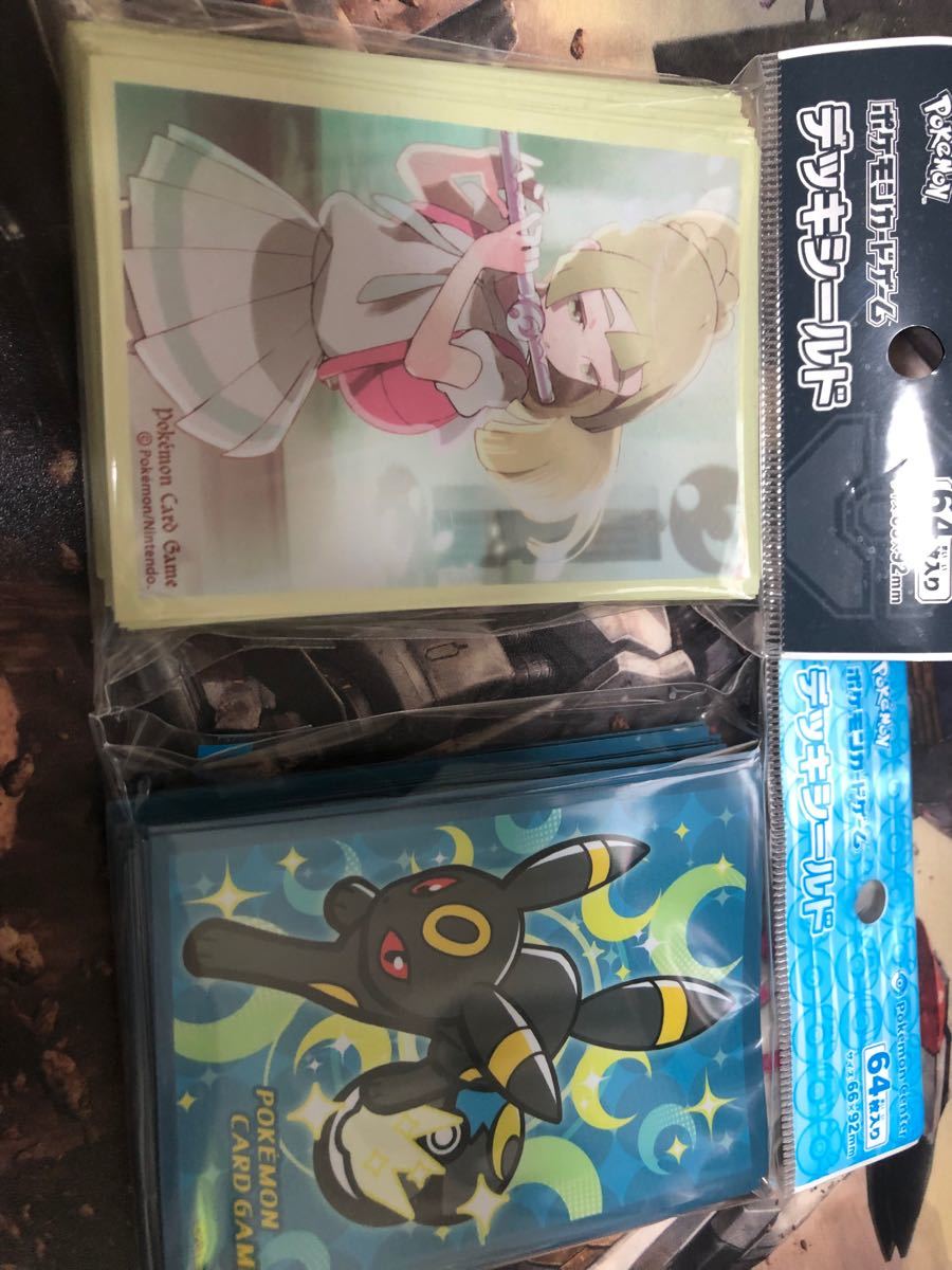 Paypayフリマ ポケモンカード デッキシールド スリーブ ブラッキー Ball Freak Bkリーリエ